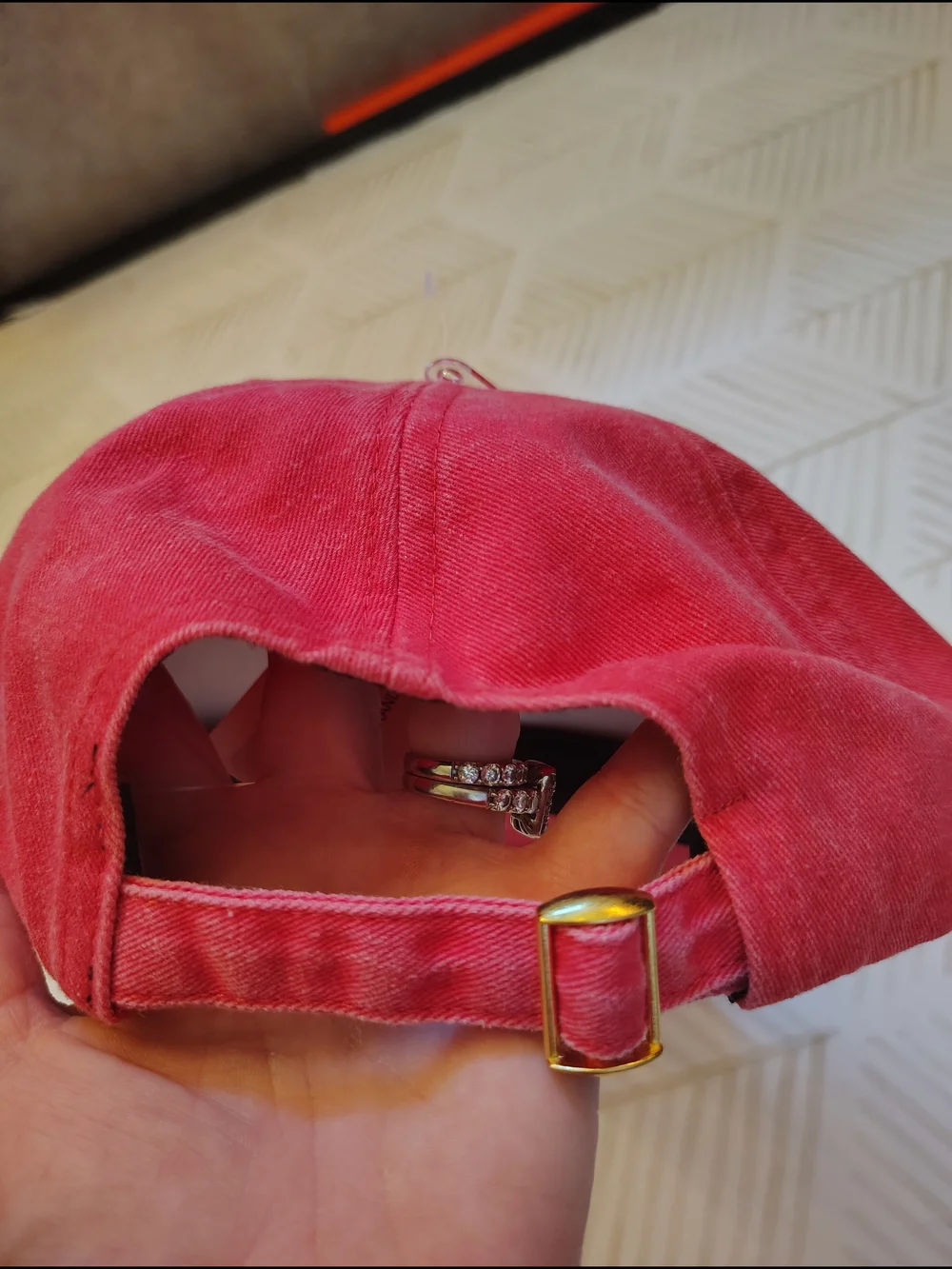 Montauk Embroidered Cap - Raspberry Pink Nwt On‎ 34th